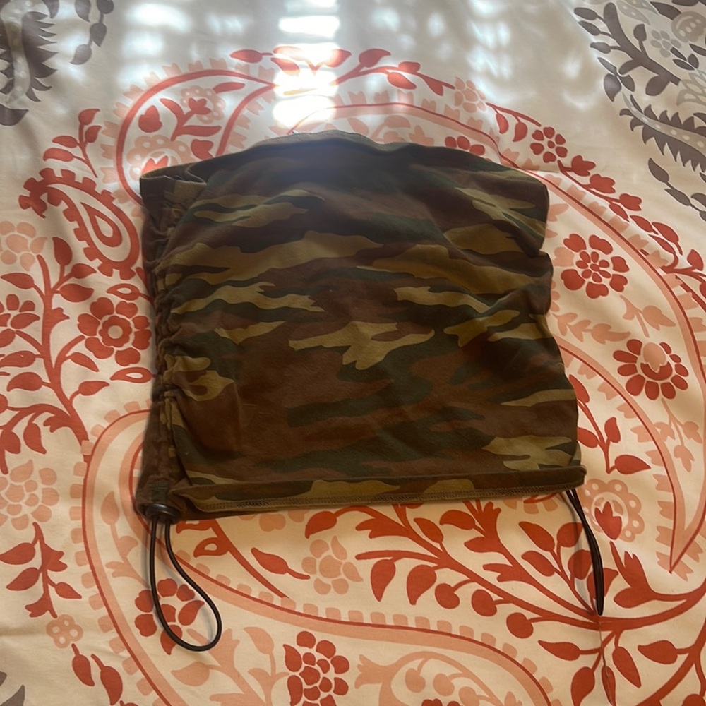 Forever 21 Camo crop top